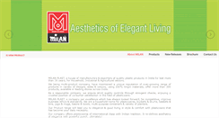 Desktop Screenshot of milanplast.net